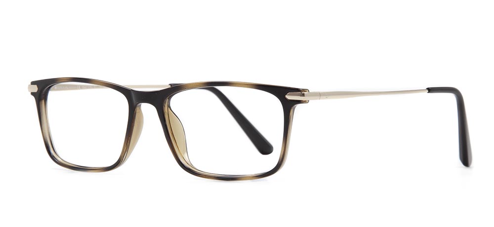 BENX PREMIUM Eyeglasses Teenage Man,Woman,Unisex Rectangular Full-Rimmed Grilamid (TR90) Unfiltered BXPRM 1782-DM05